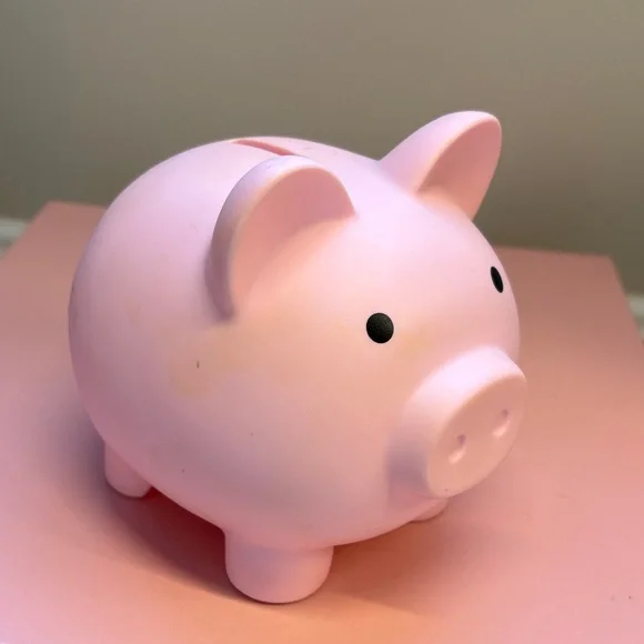 Pink Piggy Bank - Picture 1 of 3